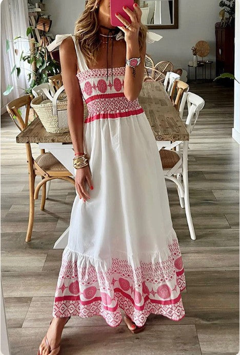 Farah - Bohemian Summer Maxi Dress