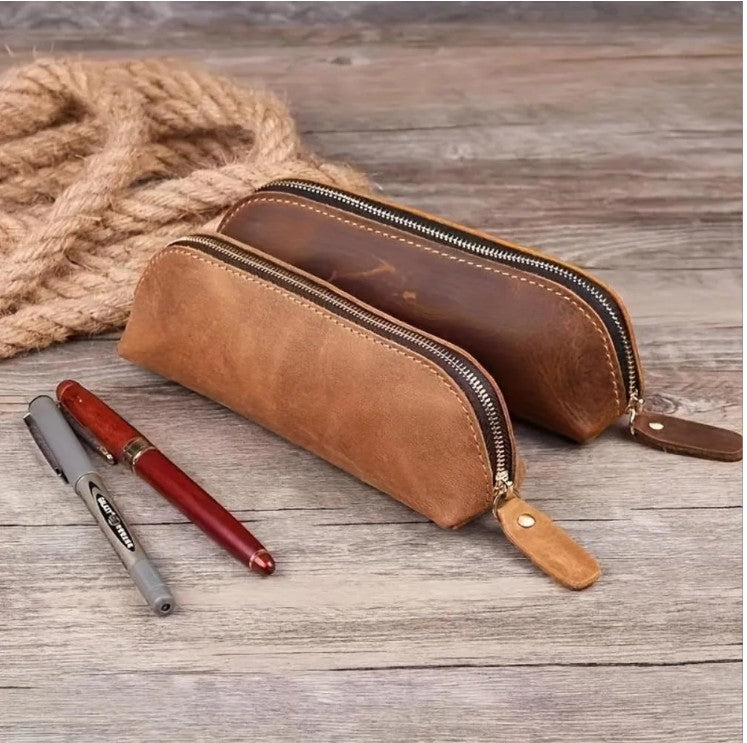 Classic Leather Essentials Pouch