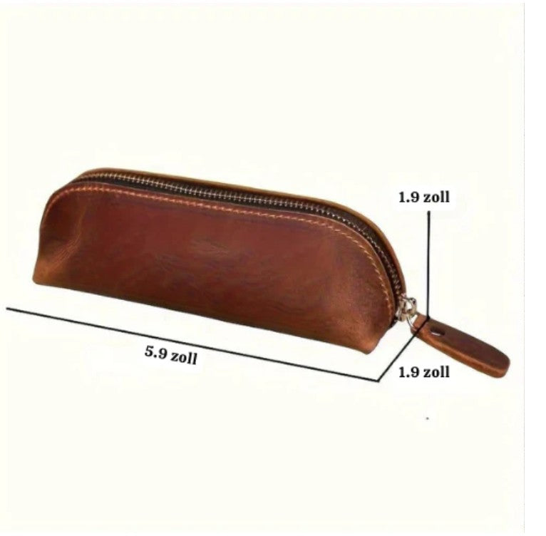 Classic Leather Essentials Pouch