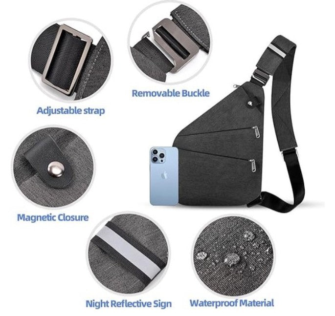 Anti-Theft Shoulder Bag