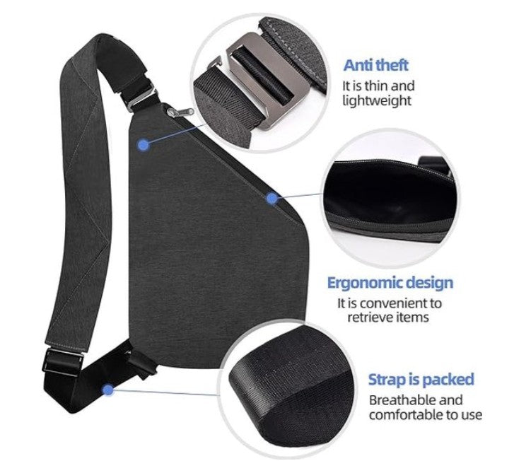 Anti-Theft Shoulder Bag