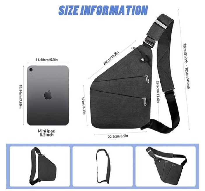 Anti-Theft Shoulder Bag