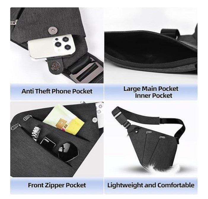 Anti-Theft Shoulder Bag