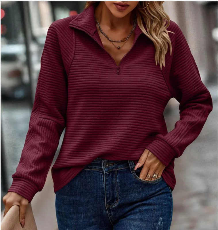 Elise | Elegant sweater with V-neck
