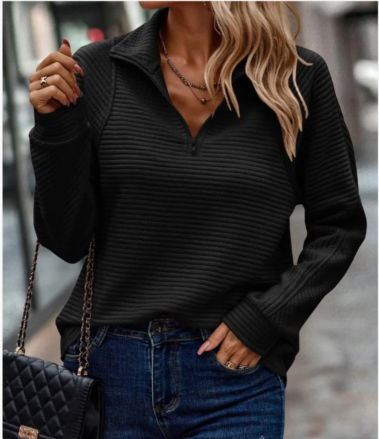 Elise | Elegant sweater with V-neck