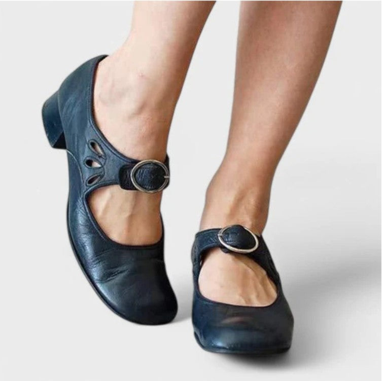 Lianne - Single Buckle Shoes