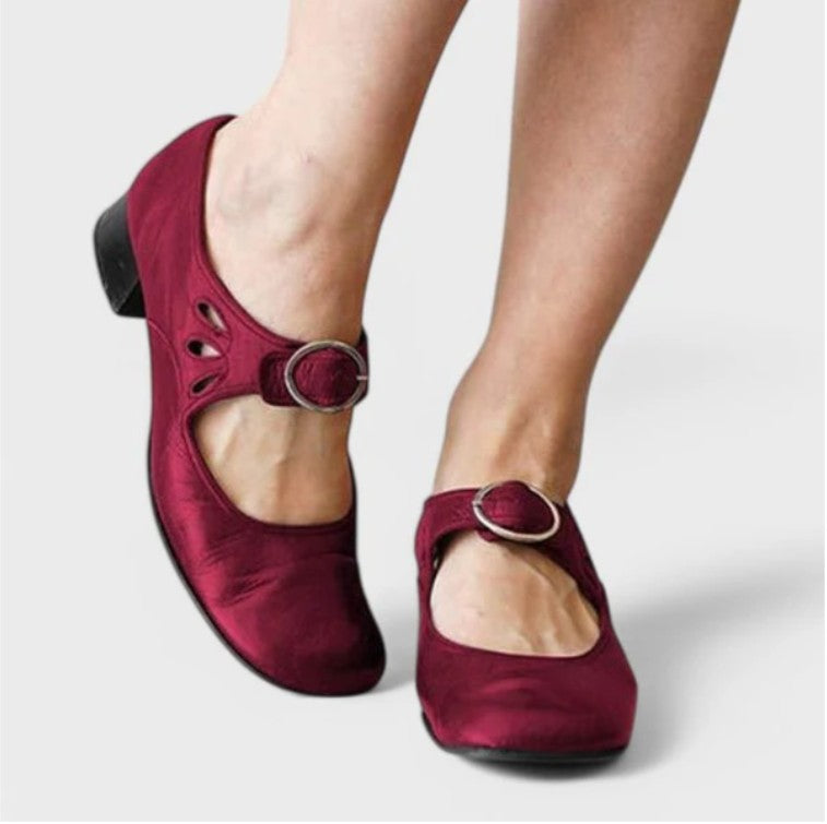 Lianne - Single Buckle Shoes
