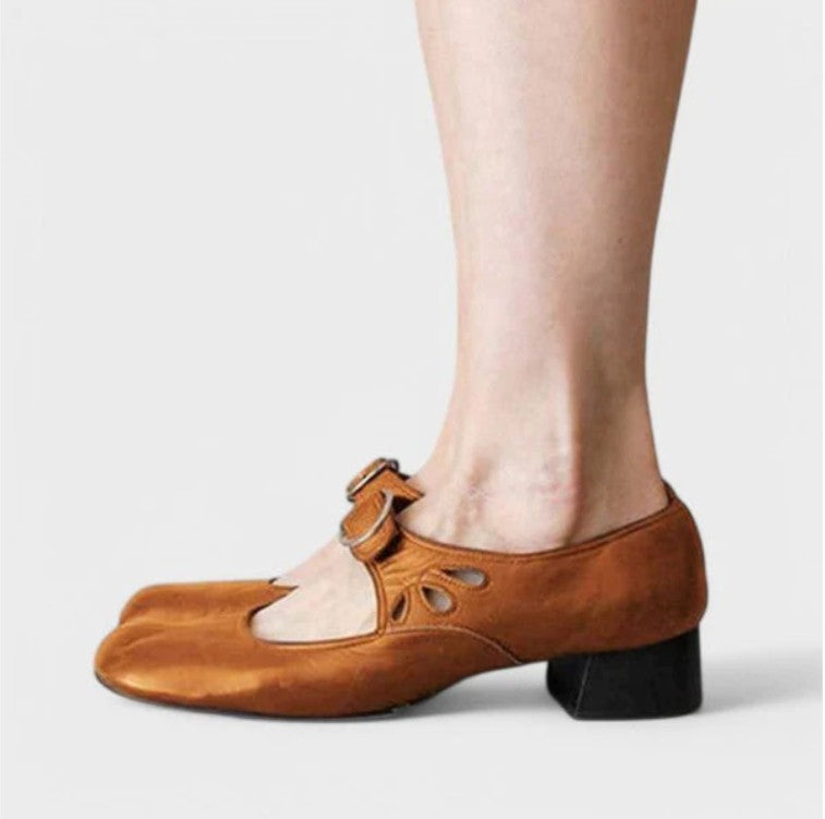 Lianne - Single Buckle Shoes