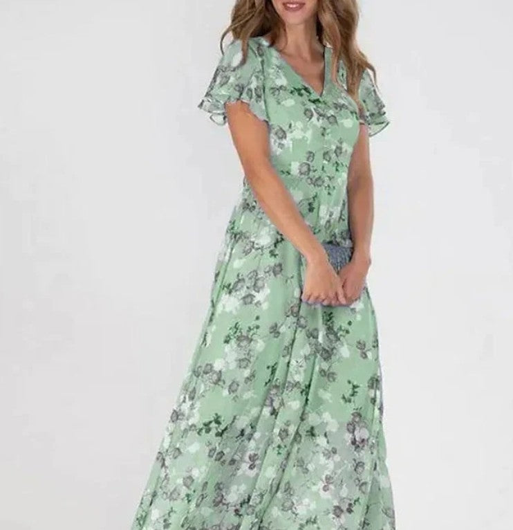 Rosabelle | Floral Elegance Maxi Dress