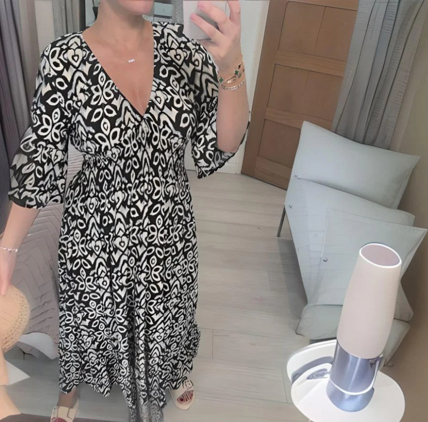 Isla™ Boho Printed Dress