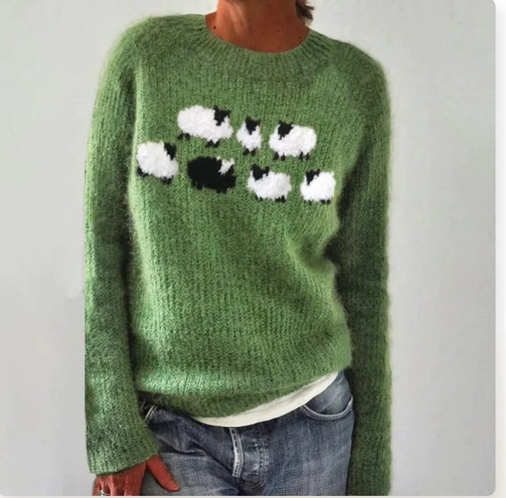 Daisy™ - Retro Spring Sweater