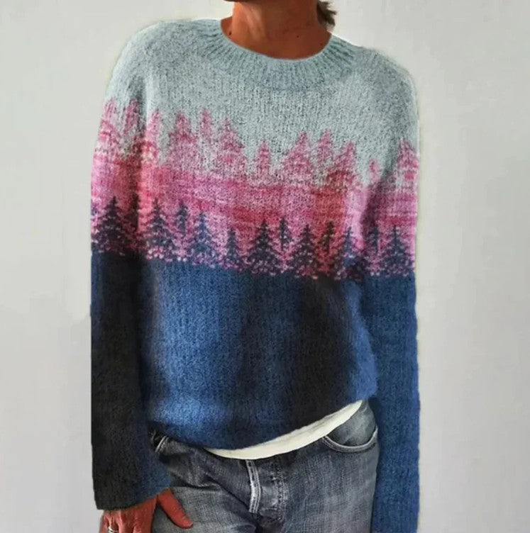 Daisy™ - Retro Spring Sweater