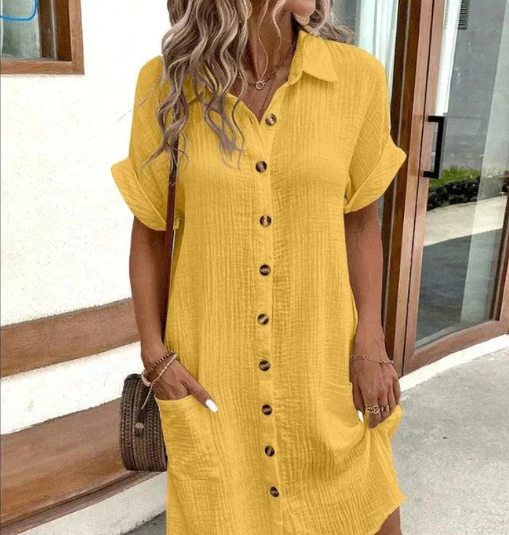 Fleur - chic polo dress