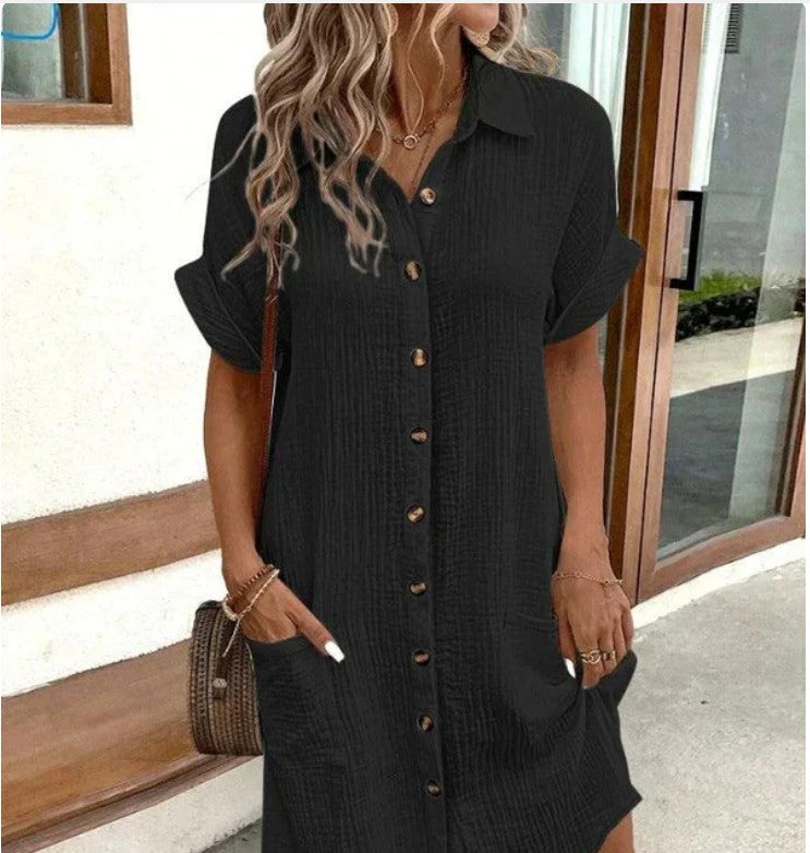 Fleur - chic polo dress