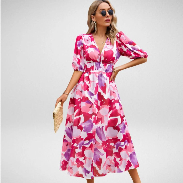 Romy – Charming V-neck dress