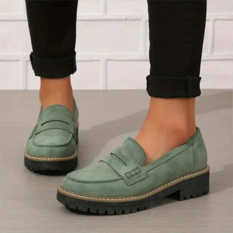 Nadia | Timeless Suede Loafers