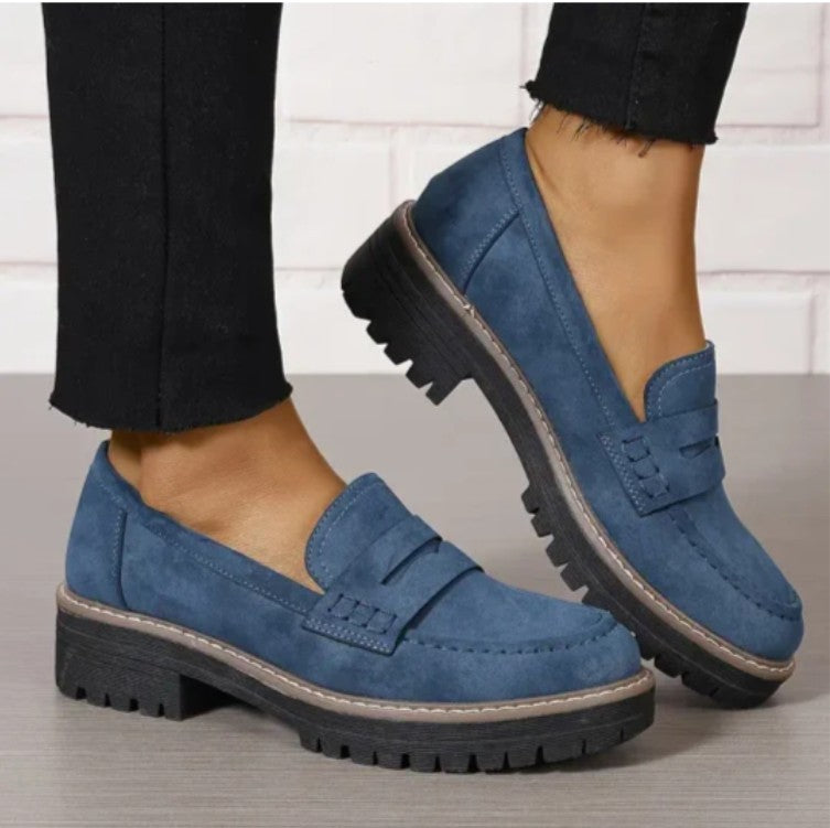 Nadia | Timeless Suede Loafers