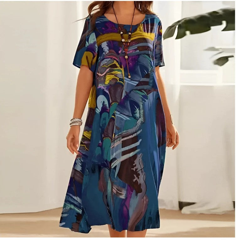 Mirabelle - Comfortable Floral Dress