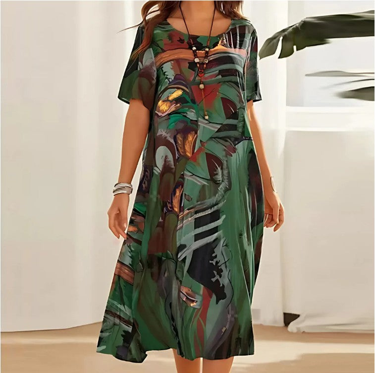 Mirabelle - Comfortable Floral Dress