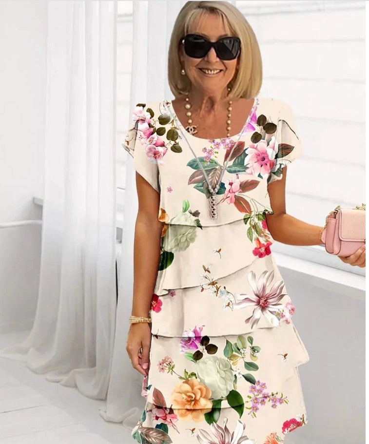 Miranda – Elegant Floral Maxi Dress