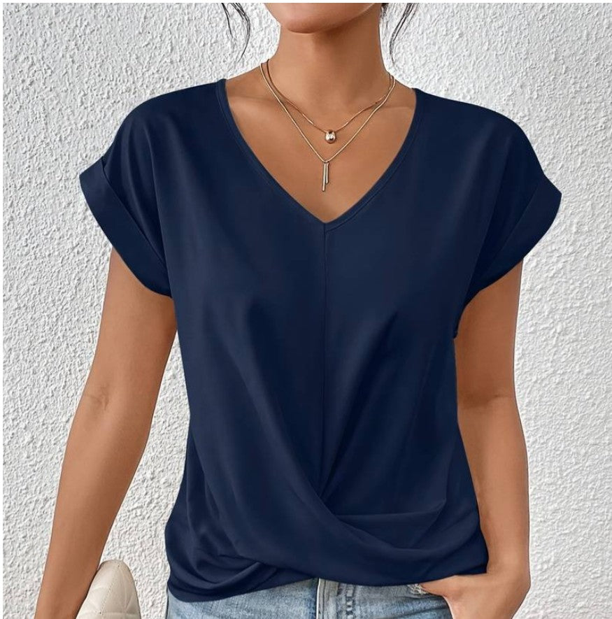 ZINNIA - CASUAL SHORT SLEEVE T-SHIRT FOR WOMEN