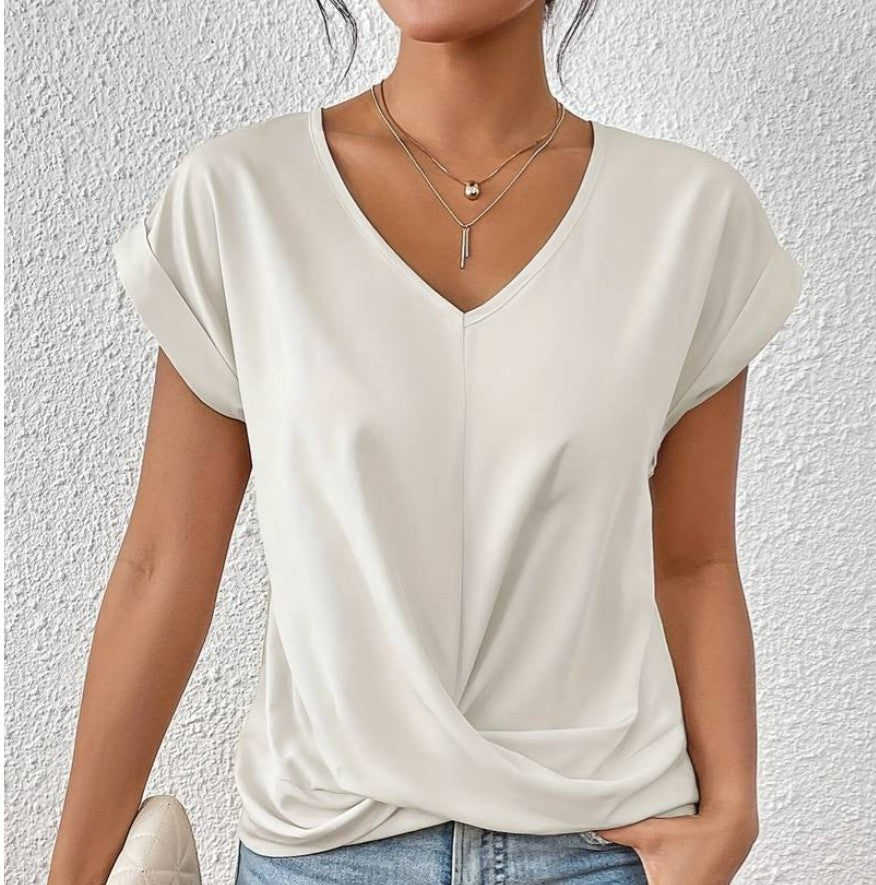 ZINNIA - CASUAL SHORT SLEEVE T-SHIRT FOR WOMEN