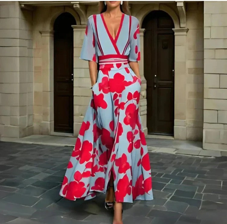 Kali - Milano design Sleeved Dress