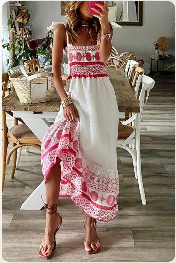 Farah - Bohemian Summer Maxi Dress