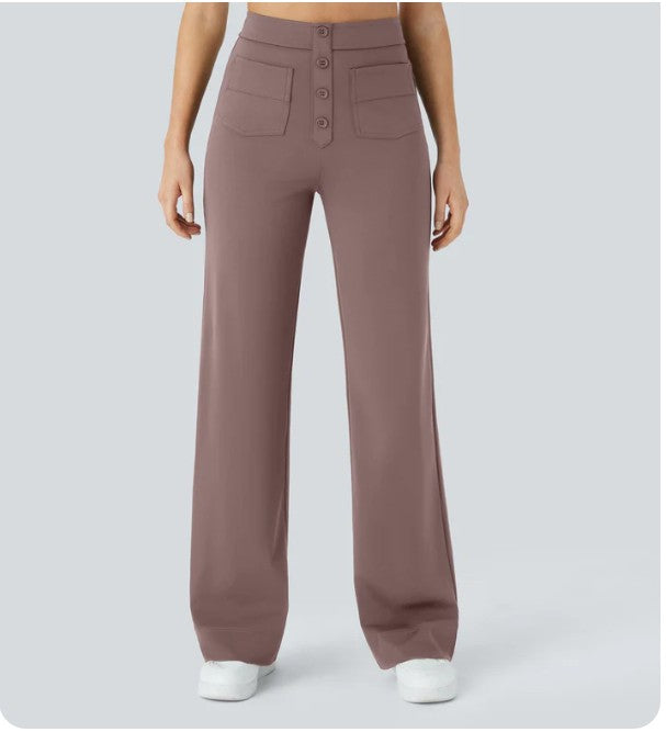 Jade | Elastic high waist pants