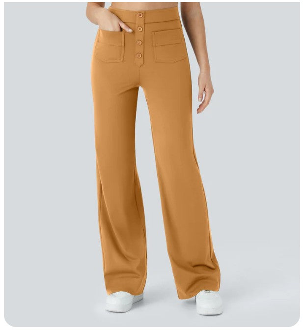Jade | Elastic high waist pants