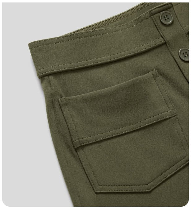 Jade | Elastic high waist pants