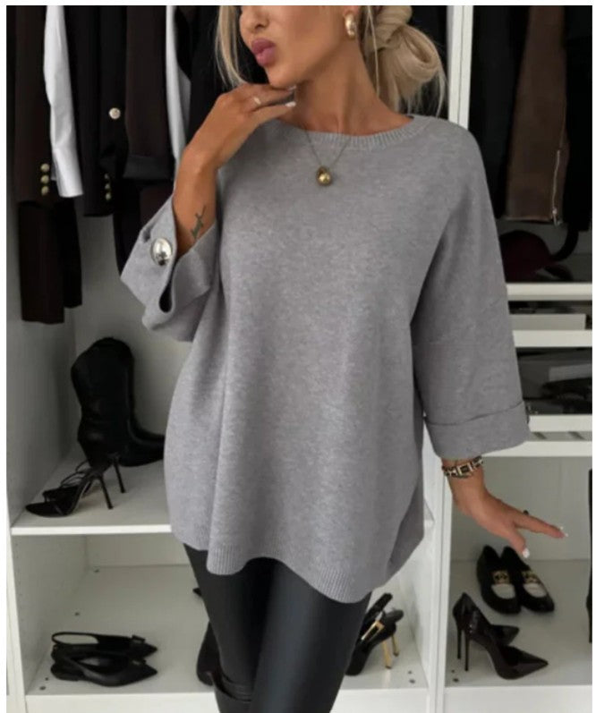 Isabella - Elegant Knit Blouse