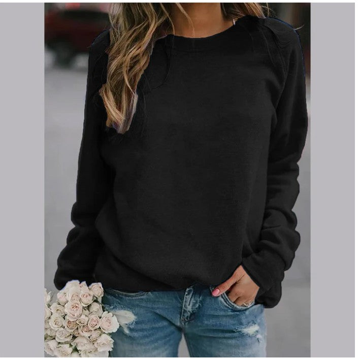 Eliza™ - Stylish, comfortable crew neck sweatshirt