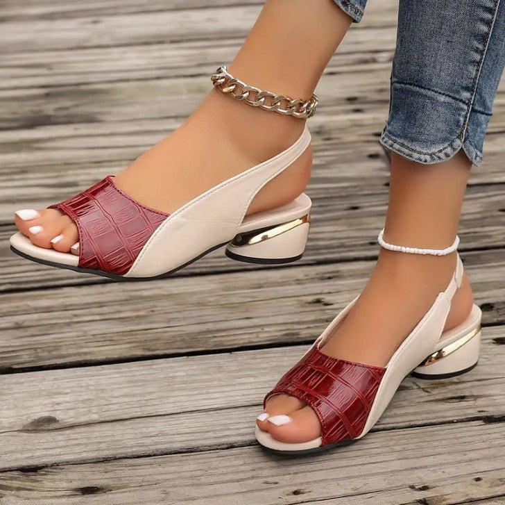 Sophia Orthopedic Leather Sandals