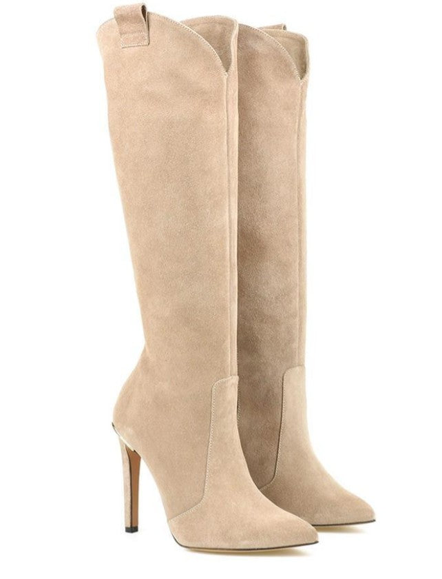 Mylene™ | Premium Leather Knee-High Boots
