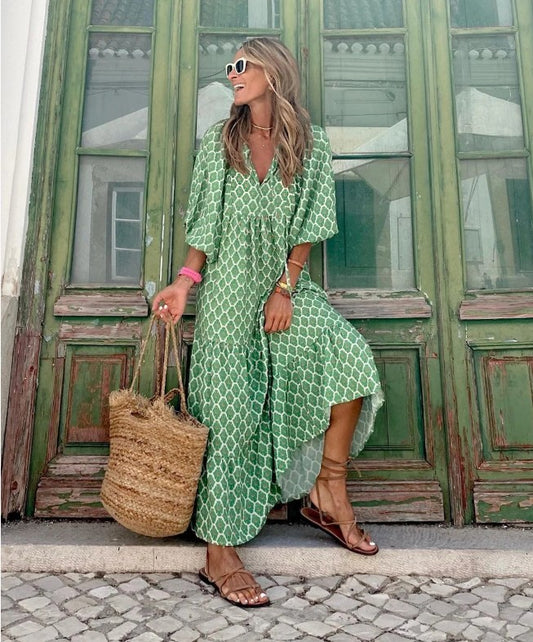 Celeste™ | Bohemian Maxi Dress