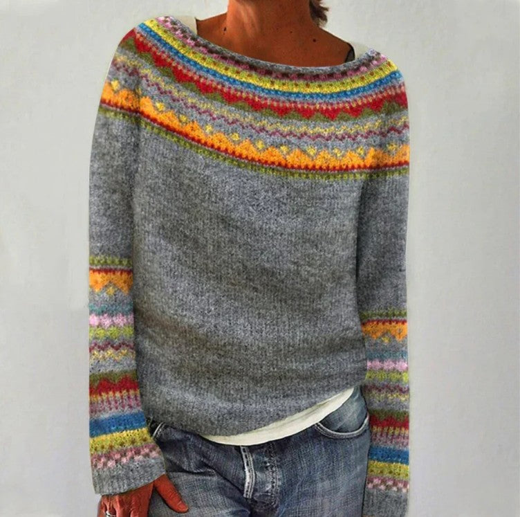 Daisy™ - Retro Spring Sweater