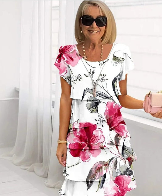 Miranda – Elegant Floral Maxi Dress