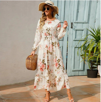 Trisha - Summer Bohemian Maxi Dress