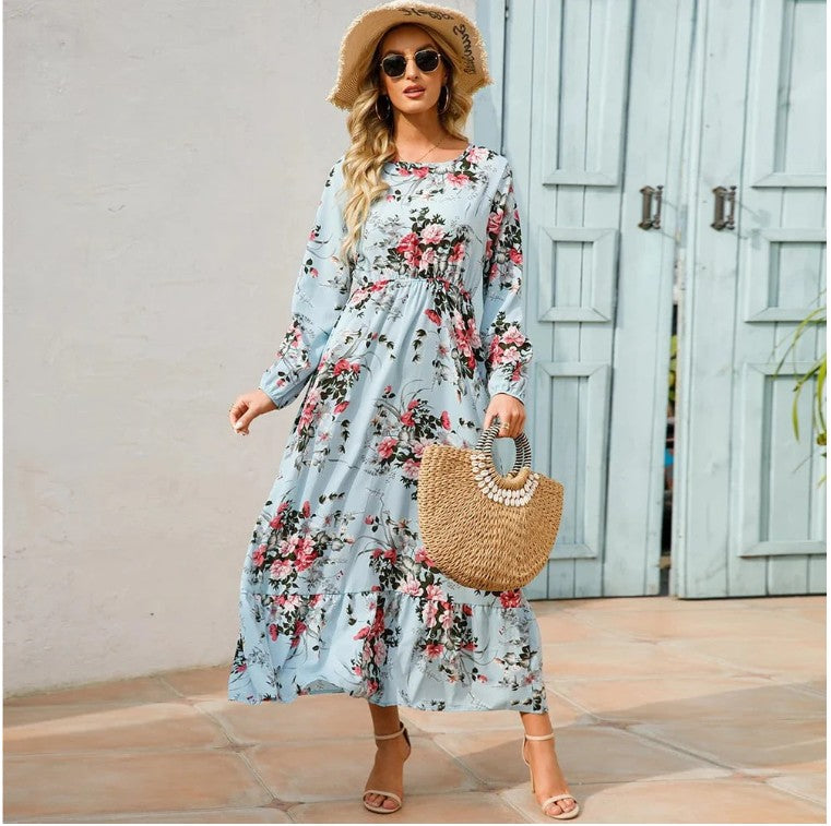 Trisha - Summer Bohemian Maxi Dress