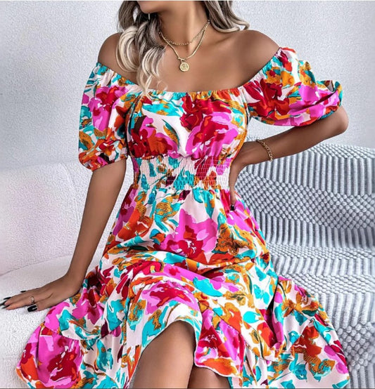 Millie - Casual Boho Gradient Dress