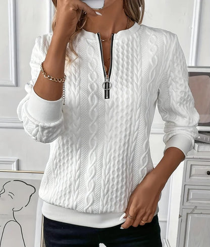 Kinsley - Sweater with Zipper