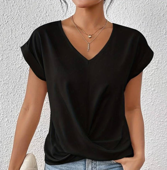 ZINNIA - CASUAL SHORT SLEEVE T-SHIRT FOR WOMEN