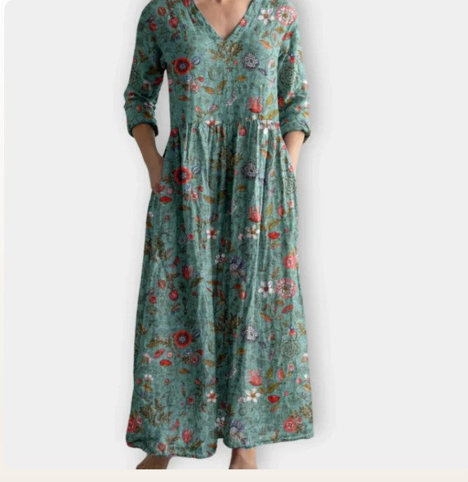 Amara - Boho Maxi Dress