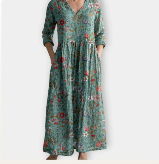 Amara - Boho Maxi Dress