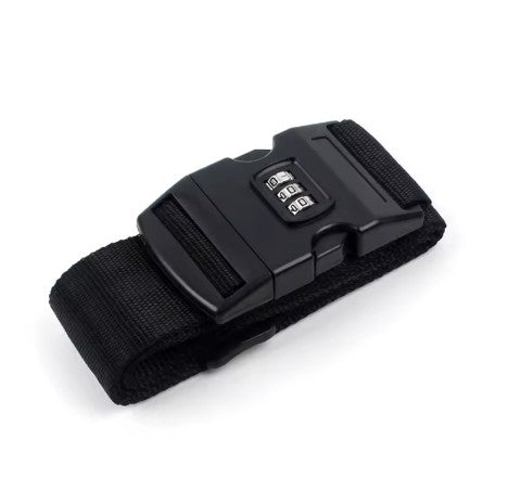 Adjustable Luggage Strap with Combination Lock