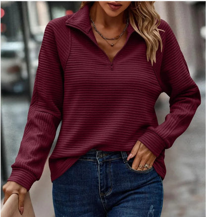 Elise | Elegant sweater with V-neck