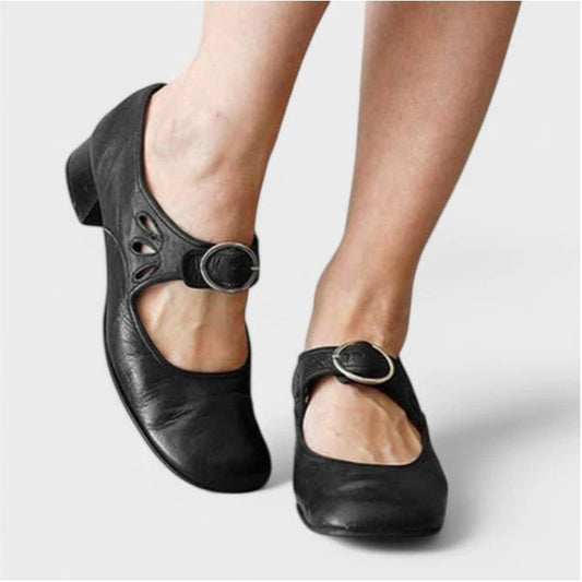 Lianne - Single Buckle Shoes
