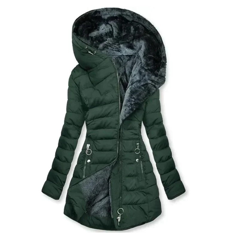 Valeria™ - Fur-Lined Hooded Jacket