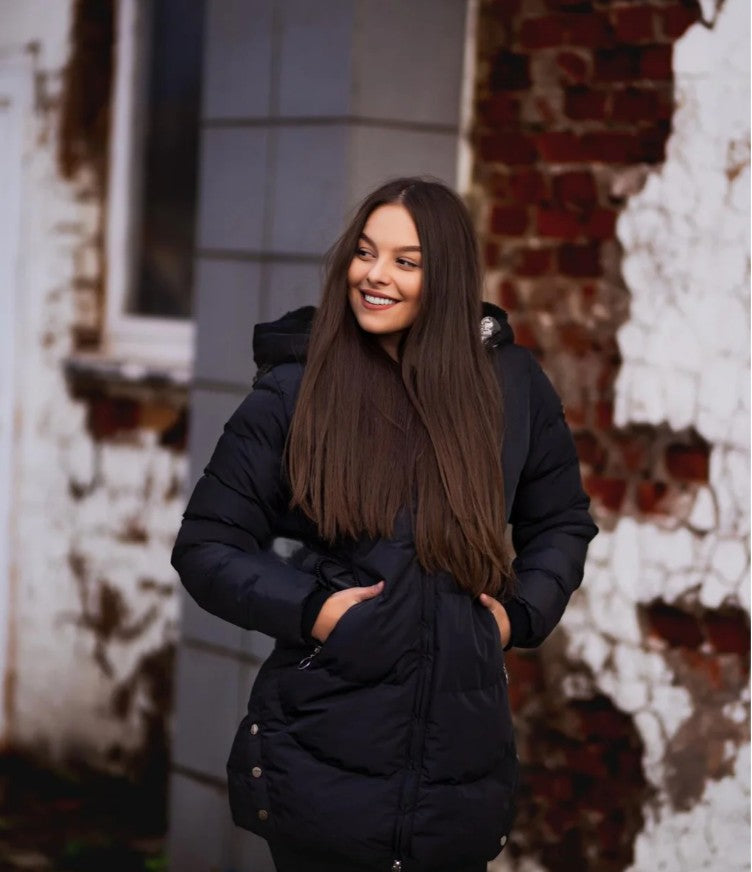 Valeria™ - Fur-Lined Hooded Jacket